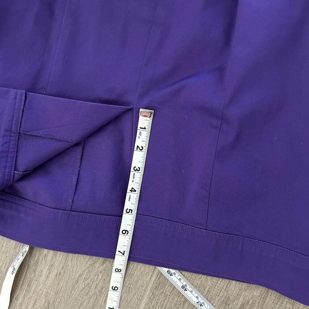 Calvin Klein Dress Size 8 Purple - Picture 9 of 9
